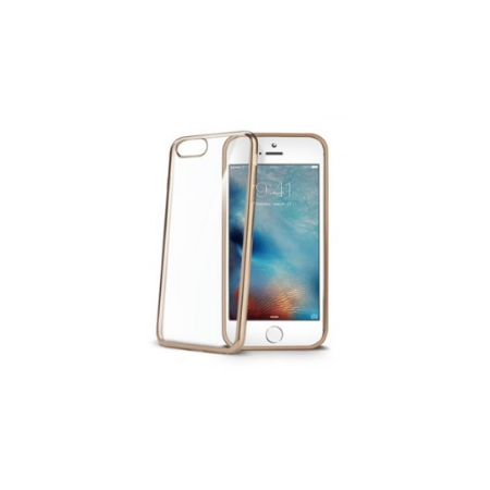 CELLY COVER ORO, TRASPARENTE CUSTODIA PER IPHONE 7