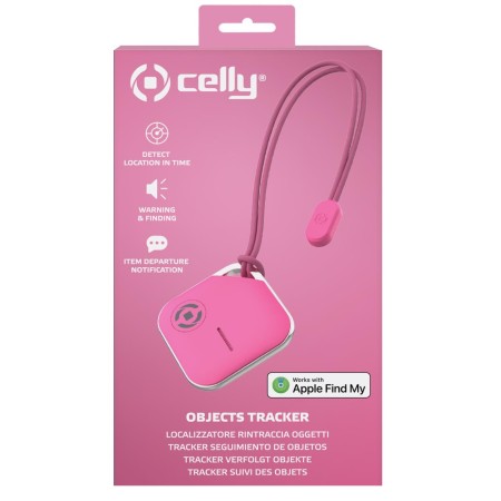CELLY SMARTFINDER - LOCALIZZATORE TRACCIA OGGETTI- ROSA