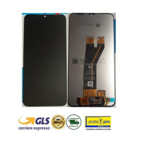 DISPLAY LCD PARI ORIGINALE SAMSUNG SERVICE GALAXYA14 5G SM-A146B NERO NO FRAME