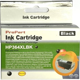 HP 364XL NERO B8550/B8553/B8558/C6380/C6383/C5324CARTUCCIA INK ECO