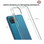 SAMSUNG A12 A125 CUSTODIA IN ACRILICO TRASPARENTE E BORDO IN TPU ANTIGRAFFIO