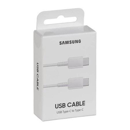 SAMSUNG EP-DA705 CAVO DATI DA TYPE-C A TYPE-C 1 MT. WHITE