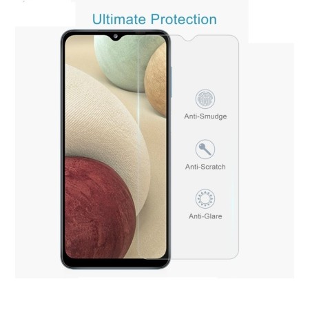 SAMSUNG GALAXY A12 a125 PELLICOLA VETRO TEMPERATO 0.26MM 9H 2.5D