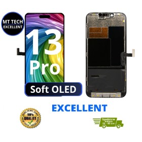 DISPLAY LCD TOUCH SCREEN MT TECH SOFT OLED FHD PER APPLE IPHONE 13 PRO + FRAME IC INTERCAMBIABILE