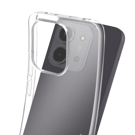 CUSTODIA PER XIAOMI REDMI 15C (173,16 X 81,07 X 8,2) BACK CASE ULTRA SLIM 0,5 MM TRASPARENTE