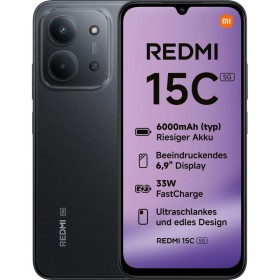 XIAOMI REDMI 15C (6.9") 5G 8/128GB (4+4) NFC 6000 MAH MIDNIGHT BLACK