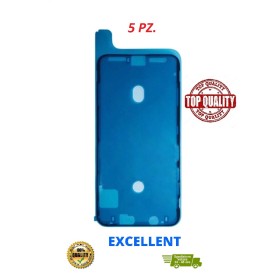 5 PZ. - Adesivo biadesivo per apple iphone xs nero (guarnizione) impermeabile telaio