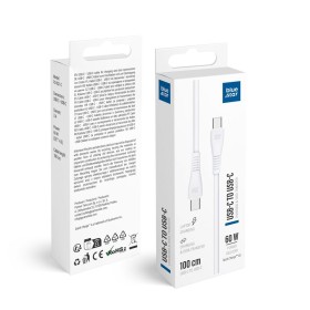 CAVO BLUE STAR USB-C TO USB-C 3A 60W QC4.0 1 M PJ-DQ1-C WHITE