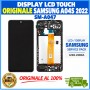 DISPLAY LCD TOUCH ORIGINALE SAMSUNG A04S 2022 SM-A047  NERO CON FRAME
