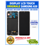 DISPLAY LCD TOUCH ORIGINALE SAMSUNG A50 SM-A505 NERO CON FRAME