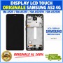 DISPLAY LCD TOUCH ORIGINALE SAMSUNG A52 4G SM-A525 NERO CON FRAME