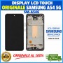 DISPLAY LCD TOUCH ORIGINALE SAMSUNG A54 2023 5G SM-A546 NERO CON FRAME