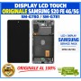DISPLAY LCD TOUCH ORIGINALE SAMSUNG S20 FE 4G/5G 2020 SM-G780/781 NERO CON FRAME