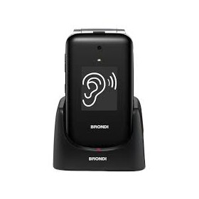 BRONDI AMICO SUPER VOICE 2,8" AUDIO AMPLIFICATO DUAL SIM RADIO FOTOCAMERA BLACK
