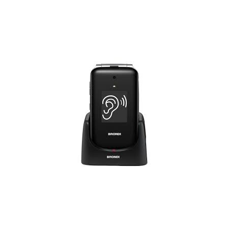 BRONDI AMICO SUPER VOICE 2,8" AUDIO AMPLIFICATO DUAL SIM RADIO FOTOCAMERA BLACK